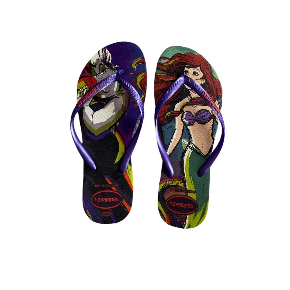 Havaianas Disney Little Mermaid Flip Flops